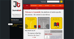 Desktop Screenshot of journaltalk.net