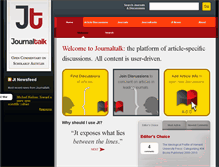 Tablet Screenshot of journaltalk.net